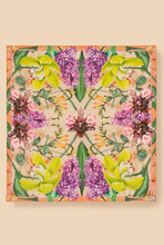 Load image into Gallery viewer, Powder - Silk Square Scarf - Exotic Evening Cream