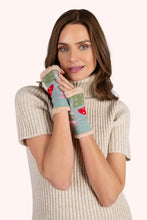 Load image into Gallery viewer, Powder - Toadstool Wrist Warmers in Ice
