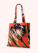 Load image into Gallery viewer, Powder - Velvet Tote Bag in Tulip