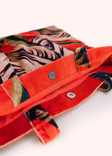 Load image into Gallery viewer, Powder - Velvet Tote Bag in Tulip