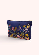 Load image into Gallery viewer, Powder - Zip Pouch in Floral Hedgerow