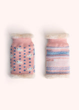 Load image into Gallery viewer, Powder - Westie Wrist Warmers in Candy