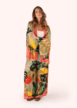 Load image into Gallery viewer, Powder - Wide Leg Print Trousers in Exotic Leaves