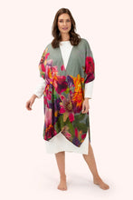 Load image into Gallery viewer, Powder - Winter Iris Wool Wraparound in Ice