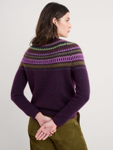 Load image into Gallery viewer, Sea Salt - Annik Jumper in Modernist Grape Oak Mix