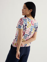 Load image into Gallery viewer, Sea Salt - Appletree T-Shirt in Inky Botanical Chalk