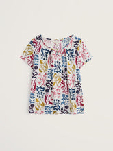 Load image into Gallery viewer, Sea Salt - Appletree T-Shirt in Inky Botanical Chalk