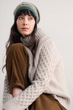 Load image into Gallery viewer, Sea Salt - Bramble Jelly Beret - Goldfinch Dusky Jade Multi