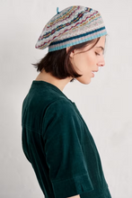 Load image into Gallery viewer, Sea Salt - Bramble Jelly Beret - Goldfinch Dusky Jade Multi