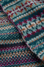 Load image into Gallery viewer, Sea Salt - Bright Line Scarf - Wheal Towan Seashore Mix