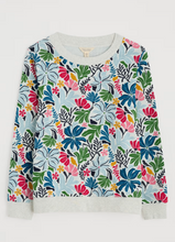 Load image into Gallery viewer, Sea Salt - Bright Wave Sweatshirt in Seaweed Flower Chalk