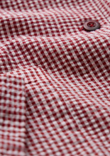 Load image into Gallery viewer, Sea Salt - Carnon Downs Jacket in Gingham Scarlet