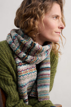 Load image into Gallery viewer, Sea Salt - Dreaming Tide Scarf - Harlyn Pink Grass Multi