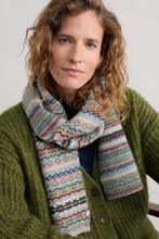 Load image into Gallery viewer, Sea Salt - Dreaming Tide Scarf - Harlyn Pink Grass Multi