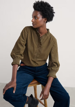 Load image into Gallery viewer, Sea Salt - Feather Star Cord Top in Laurel
