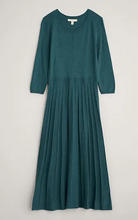 Load image into Gallery viewer, Sea Salt - Folk Song Dress - Dusky Jade