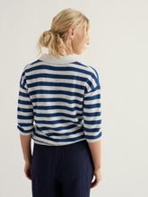 Load image into Gallery viewer, Sea Salt - Gwynver Jumper in Cornish Dark Voyage Chalk