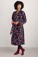 Load image into Gallery viewer, Sea Salt - Hushing Gown - Woodblock Bloom Dahlia