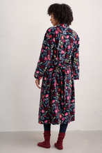 Load image into Gallery viewer, Sea Salt - Hushing Gown - Woodblock Bloom Dahlia