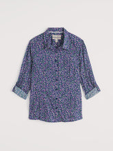 Load image into Gallery viewer, Sea Salt - Larissa Shirt in Flax Flower Bright Orchid