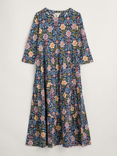 Load image into Gallery viewer, Sea Salt - Line Strokes Dress - Rustic Floral Maritime