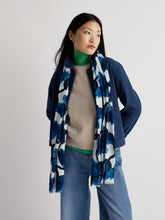 Load image into Gallery viewer, Sea Salt - May Garland Scarf in Paint Canvas Sail