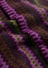 Load image into Gallery viewer, Sea Salt - Morning Cliff Snood in Modernist Grape Oak Mix