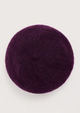 Load image into Gallery viewer, Sea Salt - Needle Tip Beret in Grape