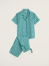 Load image into Gallery viewer, Sea Salt - Nesting Bird Pyjamas in Foredeck Deep Dive Chalk