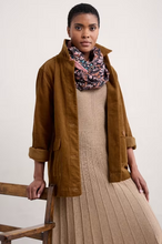Load image into Gallery viewer, Sea Salt - New Everyday Circle Scarf - Mallow Bloom Border Pink Grass