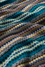 Load image into Gallery viewer, Sea Salt - Percella Cove Jumper in Weaving Needle Dark Eden Mix