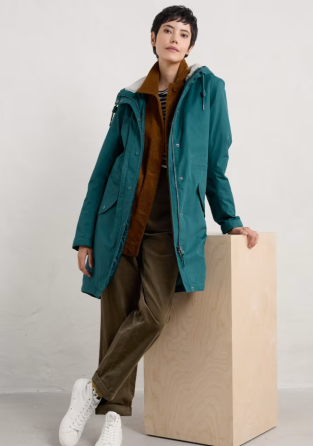 Sea Salt Plant Hunter 2 Coat In Gust Milners Of Leyburn