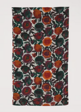 Load image into Gallery viewer, Sea Salt - Pretty Circle Scarf in Figurative Floral Aran