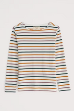 Load image into Gallery viewer, Sea Salt - Sailor Shirt in Tri Breton Verte