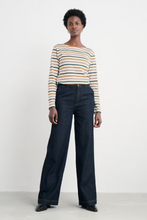 Load image into Gallery viewer, Sea Salt - Sailor Shirt in Tri Breton Verte
