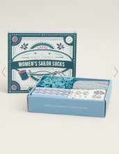Load image into Gallery viewer, Sea Salt - Sailor Socks Box of 4 Sewing - Corbel Mix