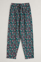 Load image into Gallery viewer, Sea Salt - Setting Sun Pyjamas - Sunlit Leaves Dark Jade