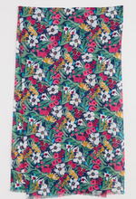 Load image into Gallery viewer, Sea Salt - Summer Scarf in Garden Flowers Night
