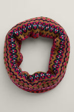 Load image into Gallery viewer, Sea Salt - Touchstone Snood - Midwinter Fire Multi