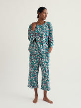 Load image into Gallery viewer, Sea Salt - Tree Shadow Pyjamas in Winding Meadow Storm
