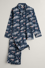 Load image into Gallery viewer, Sea Salt - View Point Pyjamas - Harbour Nights Maritime