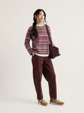 Load image into Gallery viewer, Sea Salt - Makers Jumper in Ripple Marks Fern Moss Multi