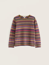 Load image into Gallery viewer, Sea Salt - Makers Jumper in Ripple Marks Fern Moss Multi