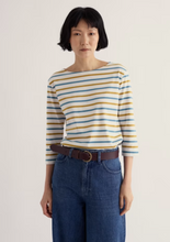 Load image into Gallery viewer, Sea Salt - Sailor Top in Tri Breton Golden Pear
