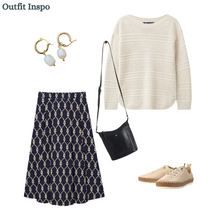 Load image into Gallery viewer, Crew Clothing - Gabby Cotton Skirt