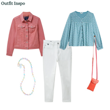 Load image into Gallery viewer, Crew Clothing - Cropped Jeans in White