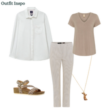 Load image into Gallery viewer, Crew Clothing - Linen Blend Shirt in White
