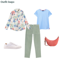 Load image into Gallery viewer, White Stuff - Sophie Organic Cotton Shirt in Ivory Multi