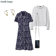 Load image into Gallery viewer, Crew Clothing - Odelia Shirt Dress - Navy