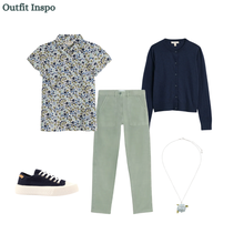 Load image into Gallery viewer, Sea Salt - Rushmaker Shirt in Beach Blooms Chalk
